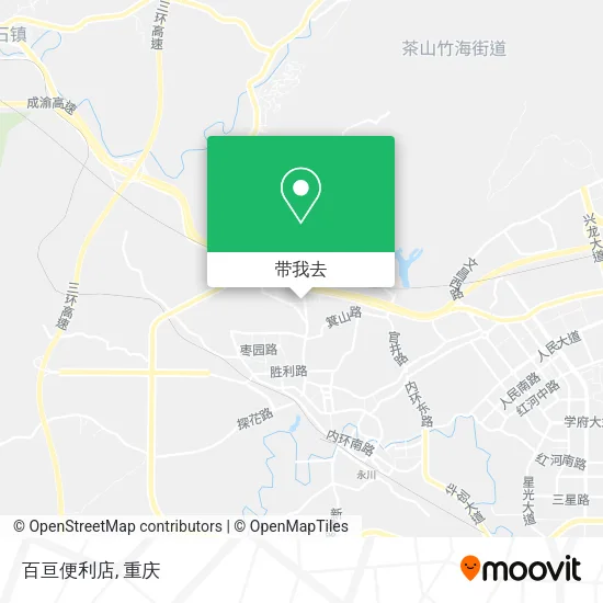 百亘便利店地图