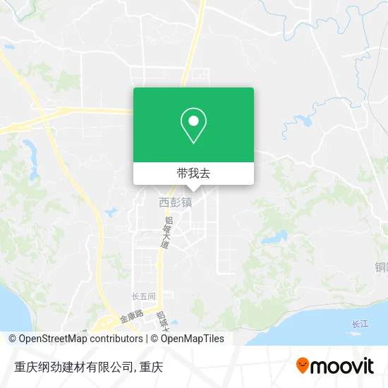 重庆纲劲建材有限公司地图