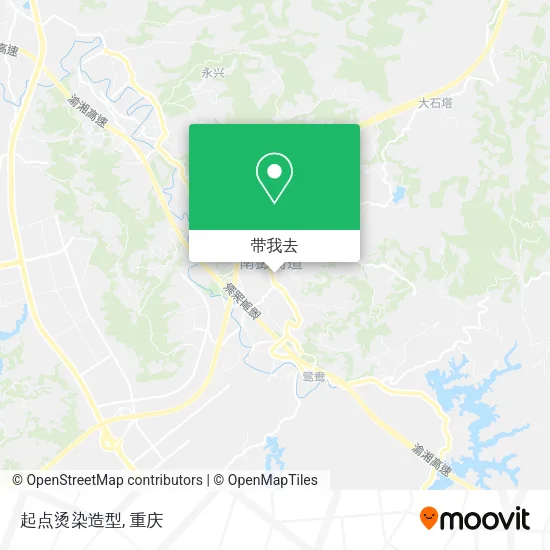起点烫染造型地图