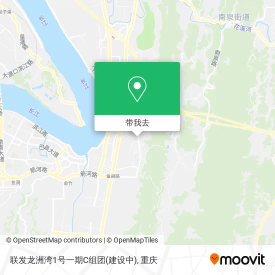 联发龙洲湾1号一期C组团(建设中)地图