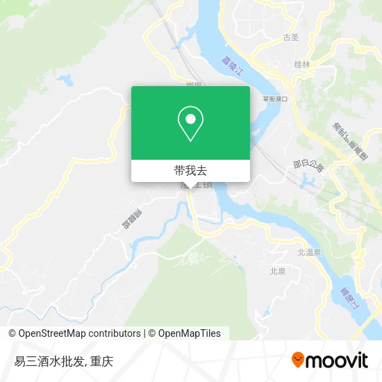 易三酒水批发地图