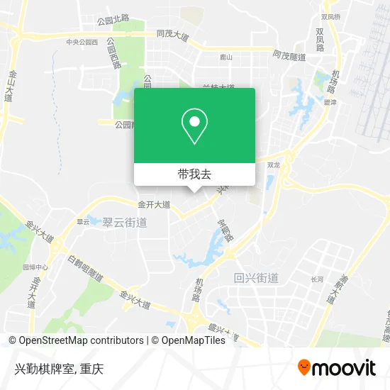 兴勤棋牌室地图