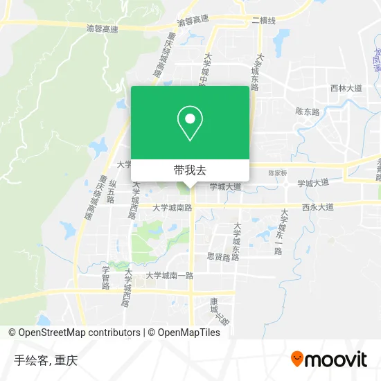 手绘客地图