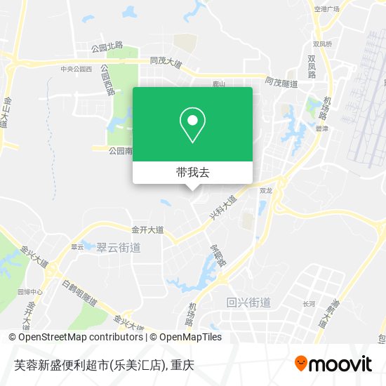 芙蓉新盛便利超市(乐美汇店)地图