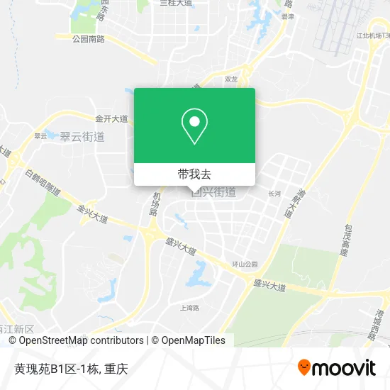 黄瑰苑B1区-1栋地图