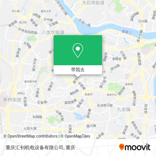 重庆汇钊机电设备有限公司地图