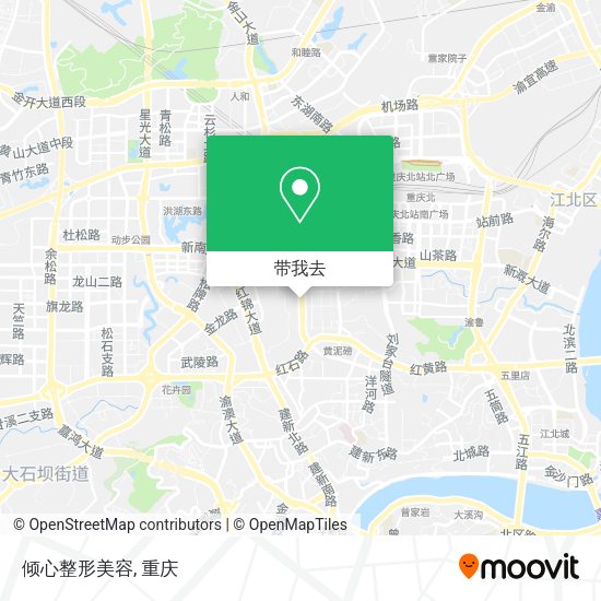 倾心整形美容地图