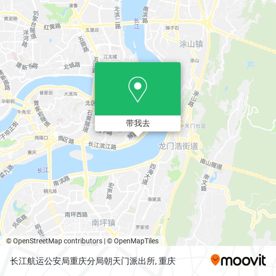 长江航运公安局重庆分局朝天门派出所地图