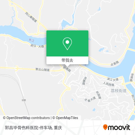 郭昌毕骨伤科医院-停车场地图