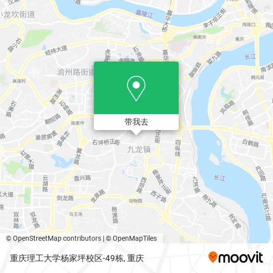 重庆理工大学杨家坪校区-49栋地图
