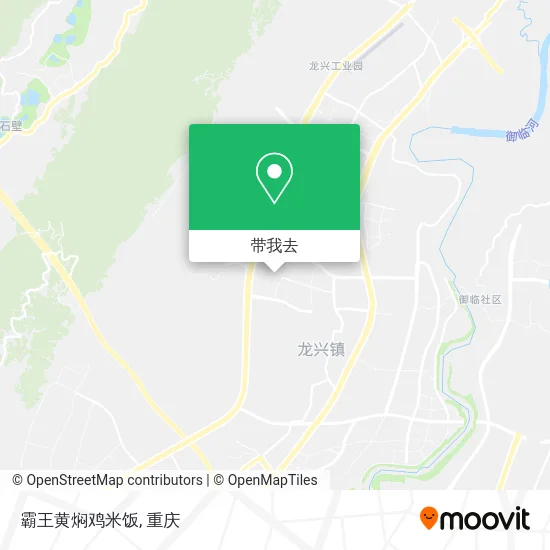 霸王黄焖鸡米饭地图