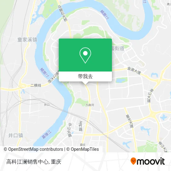 高科江澜销售中心地图
