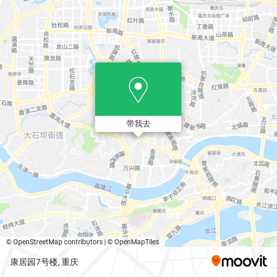 康居园7号楼地图