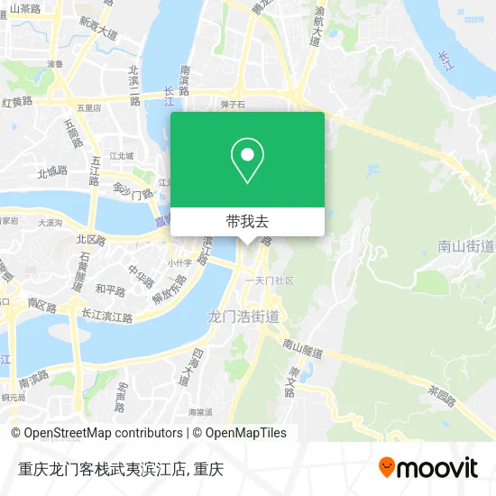 重庆龙门客栈武夷滨江店地图