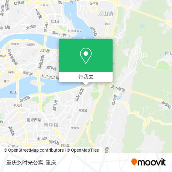重庆悠时光公寓地图