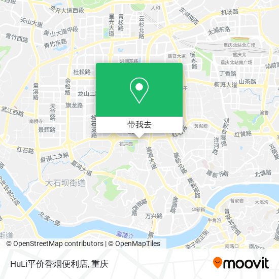HuLi平价香烟便利店地图