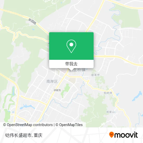 铠伟长盛超市地图