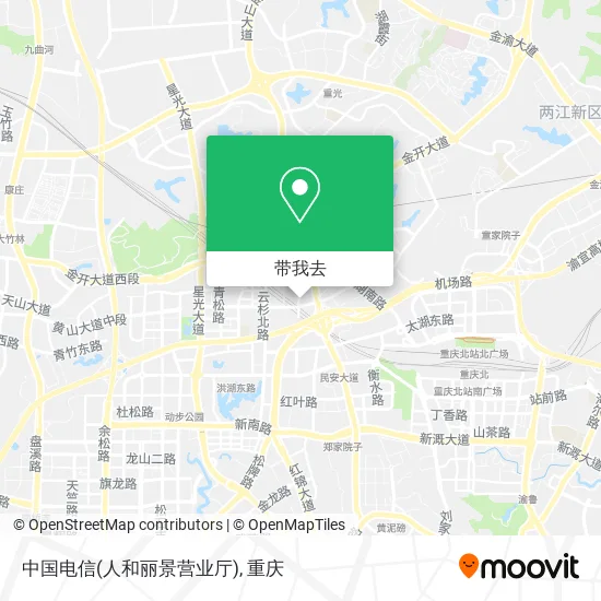 中国电信(人和丽景营业厅)地图