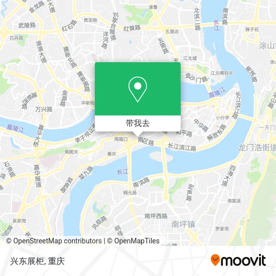 兴东展柜地图