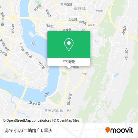 苏宁小店(二塘路店)地图