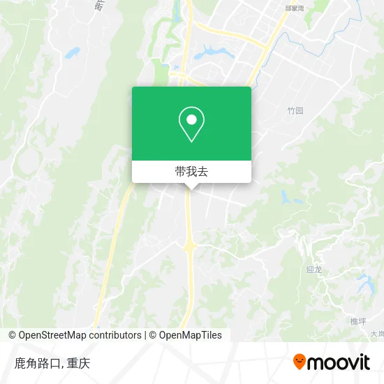 鹿角路口地图