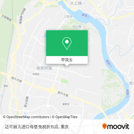 迈可丽儿进口母婴免税折扣店地图