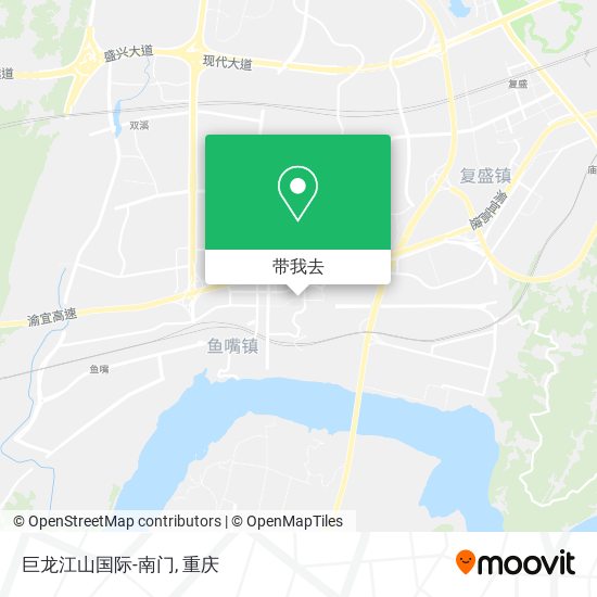 巨龙江山国际-南门地图