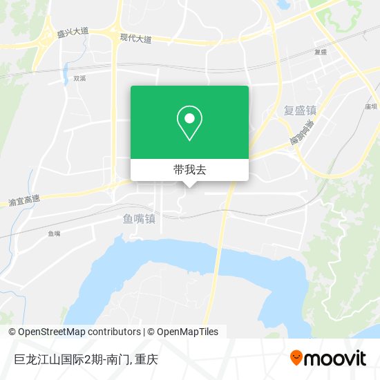 巨龙江山国际2期-南门地图
