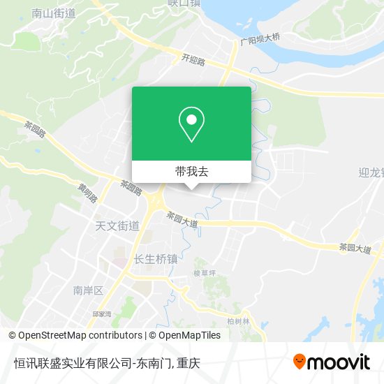 恒讯联盛实业有限公司-东南门地图