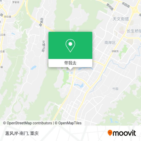 蕙风岸-南门地图