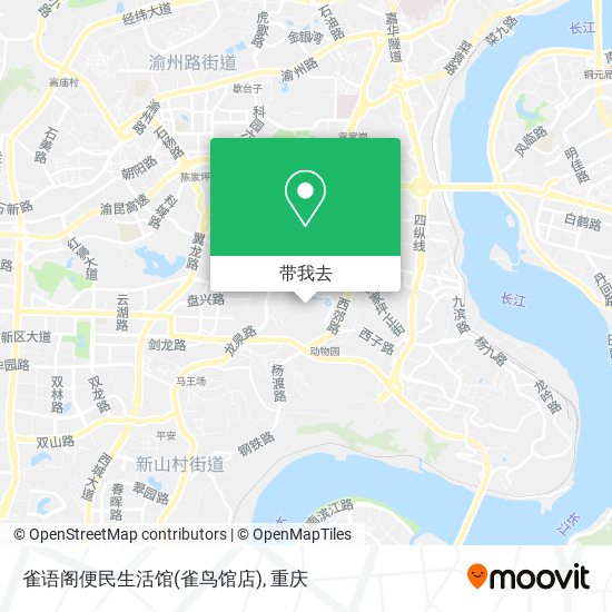 雀语阁便民生活馆(雀鸟馆店)地图