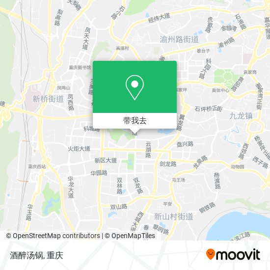 酒醉汤锅地图
