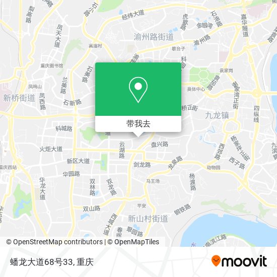 蟠龙大道68号33地图