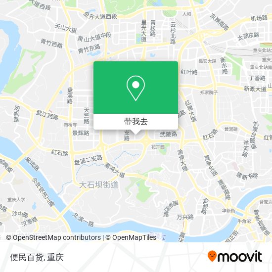 便民百货地图