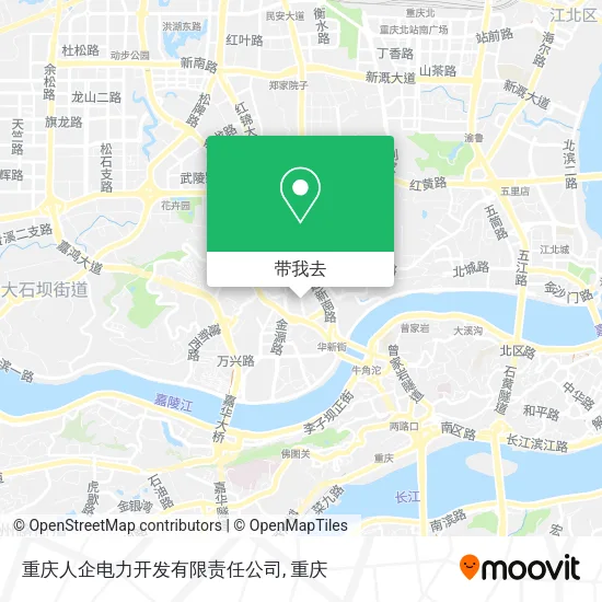 重庆人企电力开发有限责任公司地图