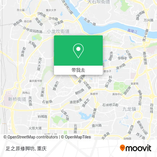 足之原修脚坊地图