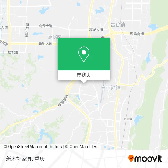 新木轩家具地图
