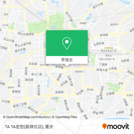 TA TA造型(新牌坊店)地图