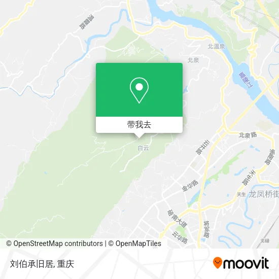 刘伯承旧居地图