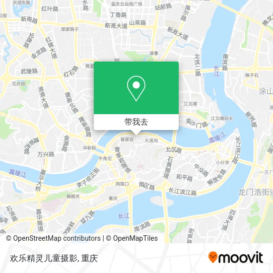 欢乐精灵儿童摄影地图
