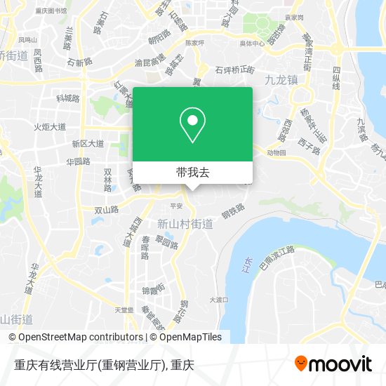 重庆有线营业厅(重钢营业厅)地图