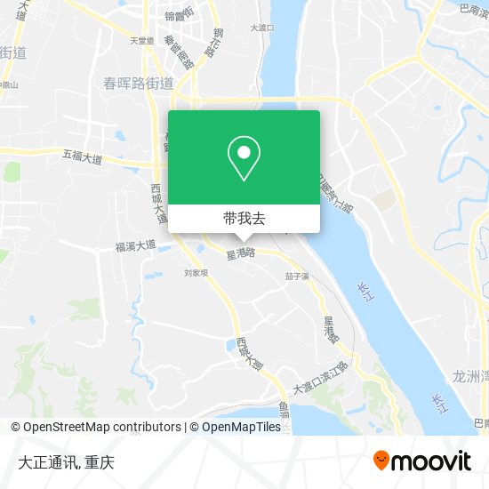 大正通讯地图