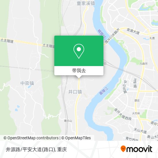 井源路/平安大道(路口)地图