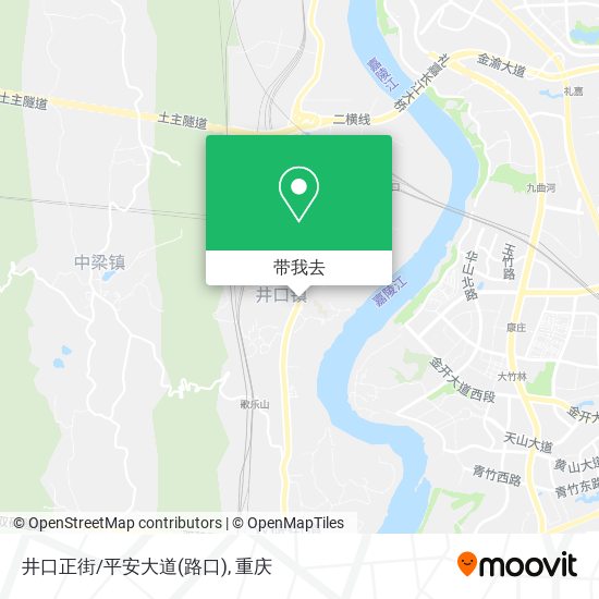 井口正街/平安大道(路口)地图