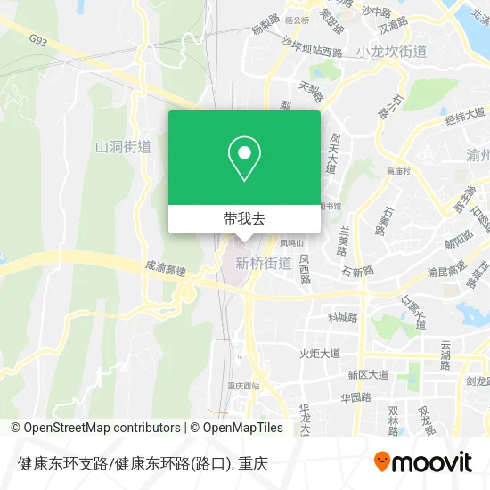 健康东环支路/健康东环路(路口)地图