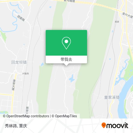 秀林路地图