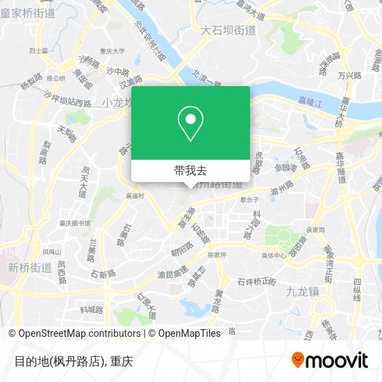 目的地(枫丹路店)地图