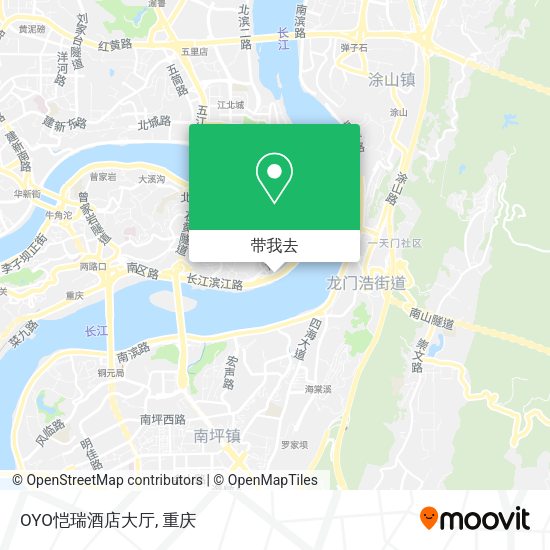 OYO恺瑞酒店大厅地图