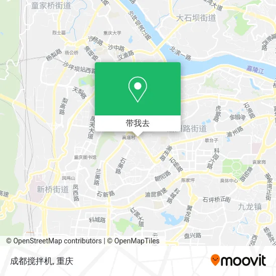 成都搅拌机地图