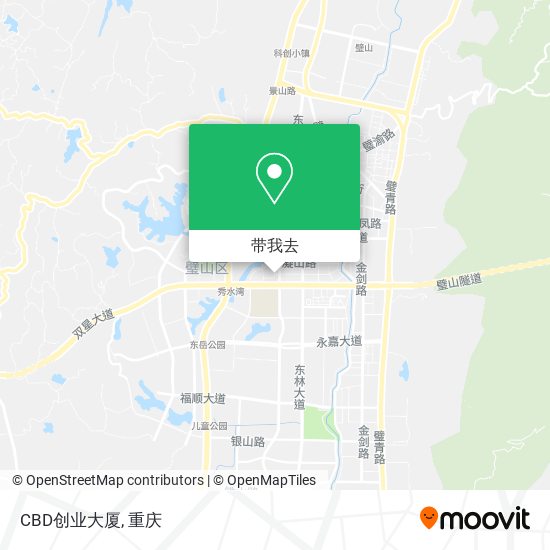 CBD创业大厦地图